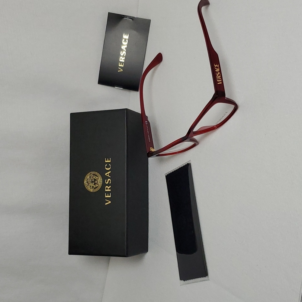 👁 Versace Glasses (Brand NEW) Red